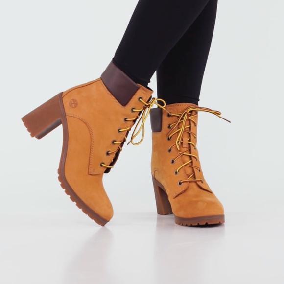 🆕 Timberland Allington Heel 6" wheat boot Sz 7.5 - Picture 2 of 16